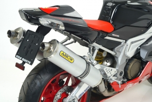 Arrow Race Tech Aluminium met RVS Endcap Set Aprilia RSV Tuono 1000 2004-2011